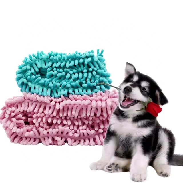 Mikrofiber Şönil Köpek Havluları Pet Bezi